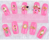 New 3d Charm  Alloy Nail Art Rhinestone Decoration Wheel DIY Beauty Nail Jewelry Supplies