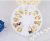 New 3d Charm  Alloy Nail Art Rhinestone Decoration Wheel DIY Beauty Nail Jewelry Supplies
