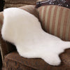 Sheepskin Chair Cover Seat Pad Soft Carpet Hairy Plain Skin