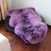 Sheepskin Chair Cover Seat Pad Soft Carpet Hairy Plain Skin