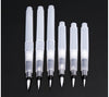 Bgln 6Pcs/set Large Capacity Water Brush Soft Watercolor Art Paint Brush