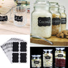 Fancy Black Board Kitchen Jam Jar Label Labels Stickers