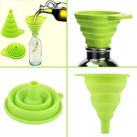 New Mini Silicone Gel Foldable Collapsible