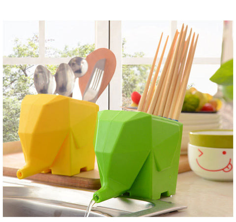 1PC vanzlife kitchen supplies plastic chopsticks cage chopsticks tube draining cutlery storage box drain