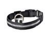 Nylon LED Pet Dog Collar,Night Safety Flashing Glow