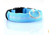 Nylon LED Pet Dog Collar,Night Safety Flashing Glow