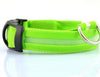 Nylon LED Pet Dog Collar,Night Safety Flashing Glow