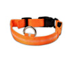 Nylon LED Pet Dog Collar,Night Safety Flashing Glow