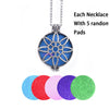 Aroma Diffuser Necklace Open Antique Vintage Lockets Pendant Perfume Essential Oil Aromatherapy Locket Necklace