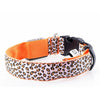 Fashion Leopard LED Dog Collar Flashing