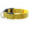 Fashion Leopard LED Dog Collar Flashing