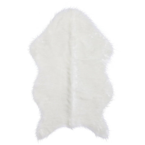 Sheepskin Chair Cover Seat Pad Soft Carpet Hairy Plain Skin