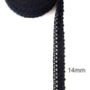 DIY Ivory Cream Black Trim Cotton
