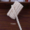 DIY Ivory Cream Black Trim Cotton
