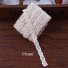 DIY Ivory Cream Black Trim Cotton
