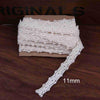 DIY Ivory Cream Black Trim Cotton