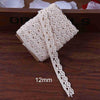 DIY Ivory Cream Black Trim Cotton