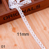 DIY Ivory Cream Black Trim Cotton