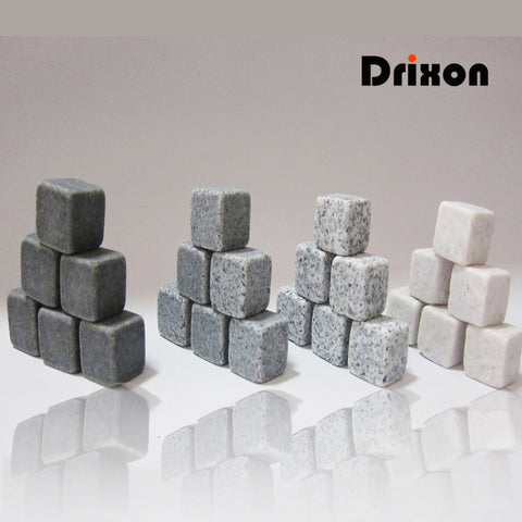100% Natural Whiskey Stones Sipping Ice Cube Whisky Stone Whisky Rock Cooler