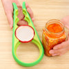 4 in 1 Handy Anti-slip Can Lid Screw Opener Bottle Opener for Pop