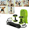 Men Woman Fitness Abdominal Trainer Revoflex Xtreme ABS workout Kit Resistance Bands Exercise Multifunction Crossfit Exercise