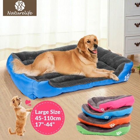Pet Dog Bed Warming Dog House Soft Material Pet Nest Dog Fall