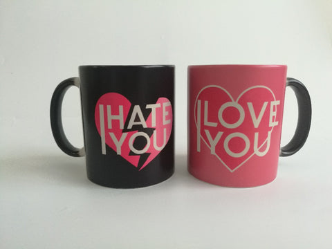 Couples girlfriend's gift boyfriend's gifts lover mugs  wife huaband mom dad father's day mother's day batman superman