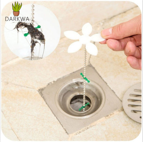 Bathroom Hair Sewer Filter Drain Outlet Kitchen Sink Filter Strainer Drain Cleaners Anti Clogging Floor Wig Removal Clog Tools