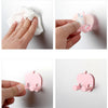 Ouneed Kitchen organizer Storage Holders & Racks Multifunction Finishing Plug Holder Sticky Hooks