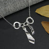 Inspired Fifty 50 Shades of Grey Darker Freed Christian Vintage Fashion Necklace Handcuffs Mask Necktie Necklace Masquerade