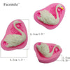 3D Swan Fondant Chocolate Candy Jelly Gift Silicone Mold Baking Soap Mold Sugar Craft Gift Decoration