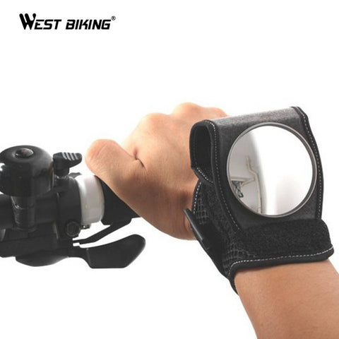 WEST BIKING Bicycle Back Mirror Arm Wrist Strap Rear View Rearview Cycling Bike Accessories for Bicycle Handlebar