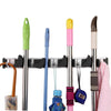 Wall Mount Mop Broom Holder Organizer Garage Storage Solutions Mounted