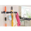 Wall Mount Mop Broom Holder Organizer Garage Storage Solutions Mounted