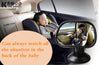 KAWOO New Car Baby Child Kids Rear View Mirror Auto Baby Safety Rearview Mirror Safety Reverse Safety Seats Mirror