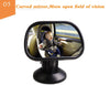 KAWOO New Car Baby Child Kids Rear View Mirror Auto Baby Safety Rearview Mirror Safety Reverse Safety Seats Mirror