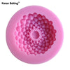 Lotus Shape Chocolate Candy Jello 3D Silicone Mold Cartoon Figre/Cake Tools Soap Mold Sugar Craft Cake Decoration