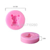 Cute Bear Shape Chocolate Candy Jello 3D Silicone Mold Cartoon Figre/Cake Tools Soap Mold Sugar Craft Cake Decoration