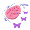 3d Mold Silicone Mold Soap Butterfly Form Fondant Candy Chocolate Ice Cake - Fondant Sugar Sugarcraft Cake Decor baking tools